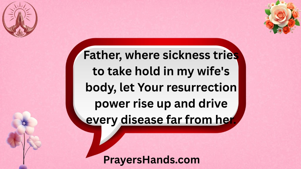 _Prayers for Wife's Health and Healing