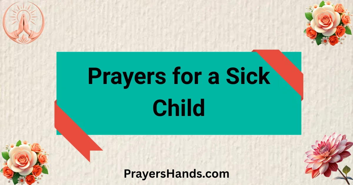 prayers-for-a-sick-child