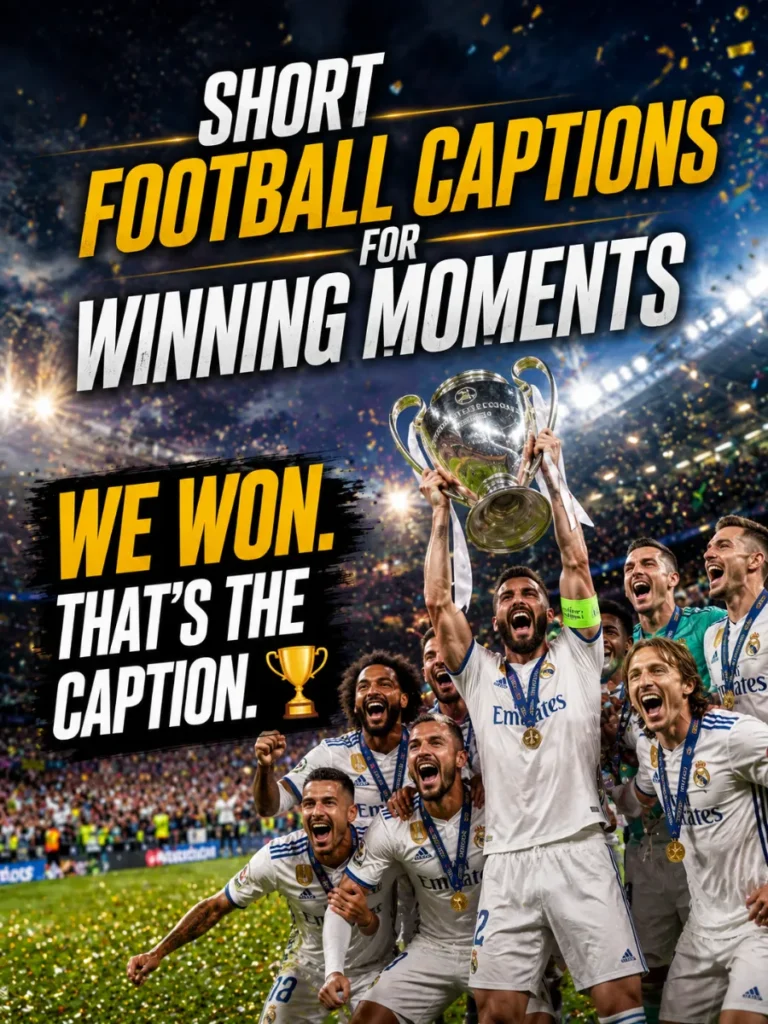 short-football-captions-for-winning-moments