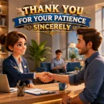 thank-you-for-your-patience-sincerely