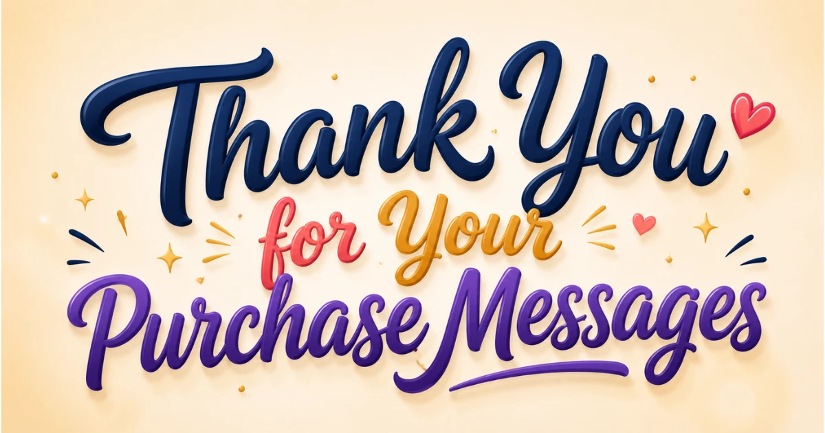 thankyou-for-your-purchase-messages