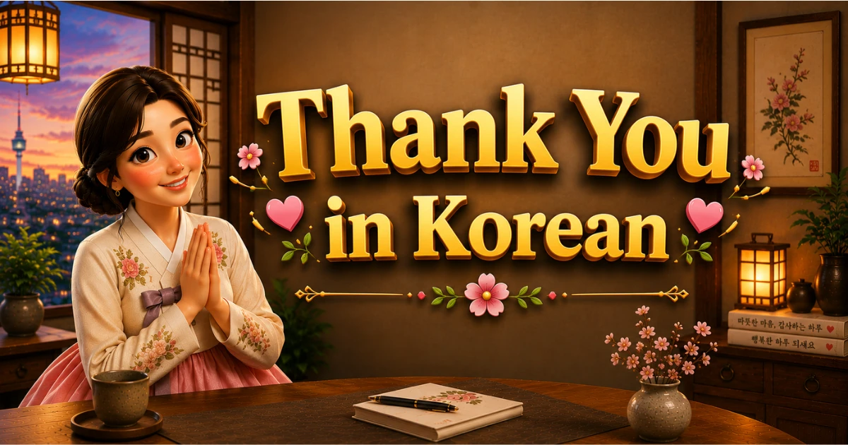 thankyou-in-korean
